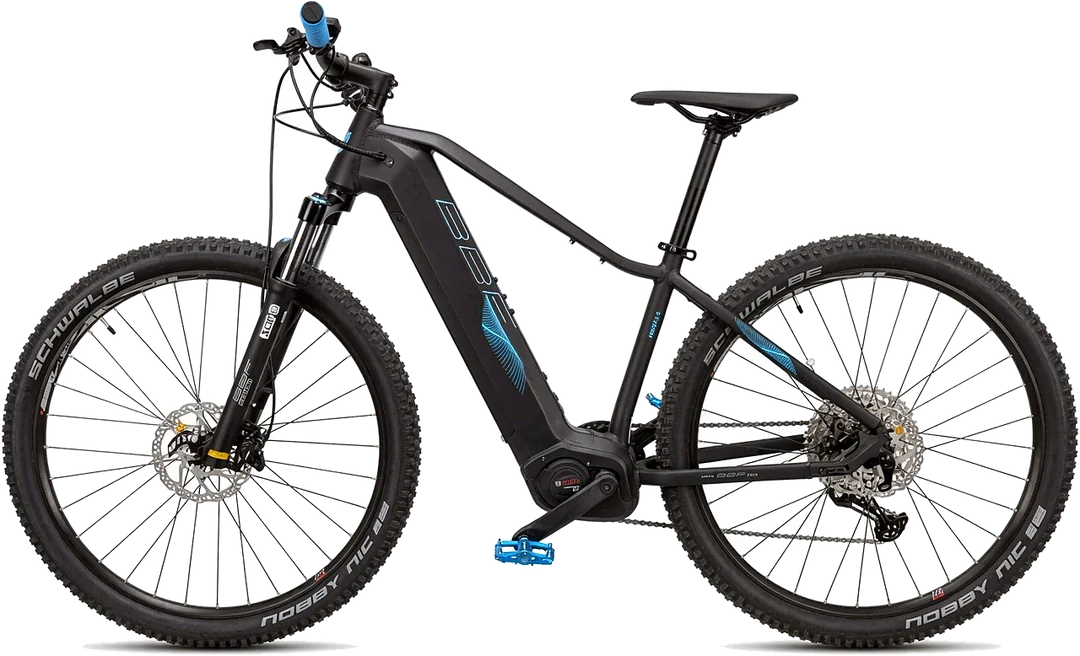 Elektrokolo BBF Argos 2.0 - černé s modrými detaily